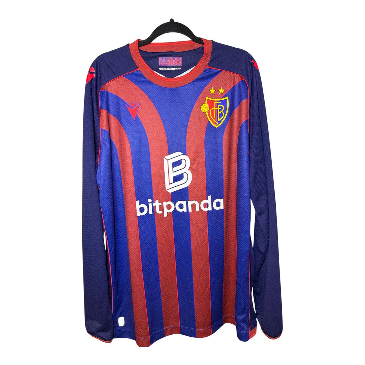FC Basel 2025/26 Heimtrikot – Xherdan Shaqiri #10 | Langarm | 10/10 (Größe 3XL, fällt kleiner aus)