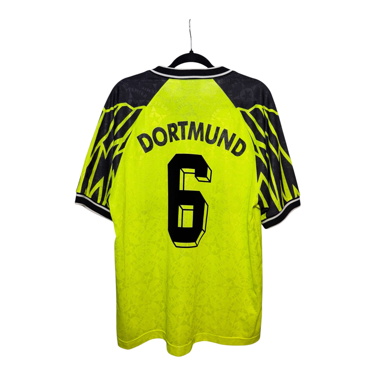 Borussia Dortmund 1995/96 Heimtrikot – Sammer #6 | Nike | Größe L | 10/10