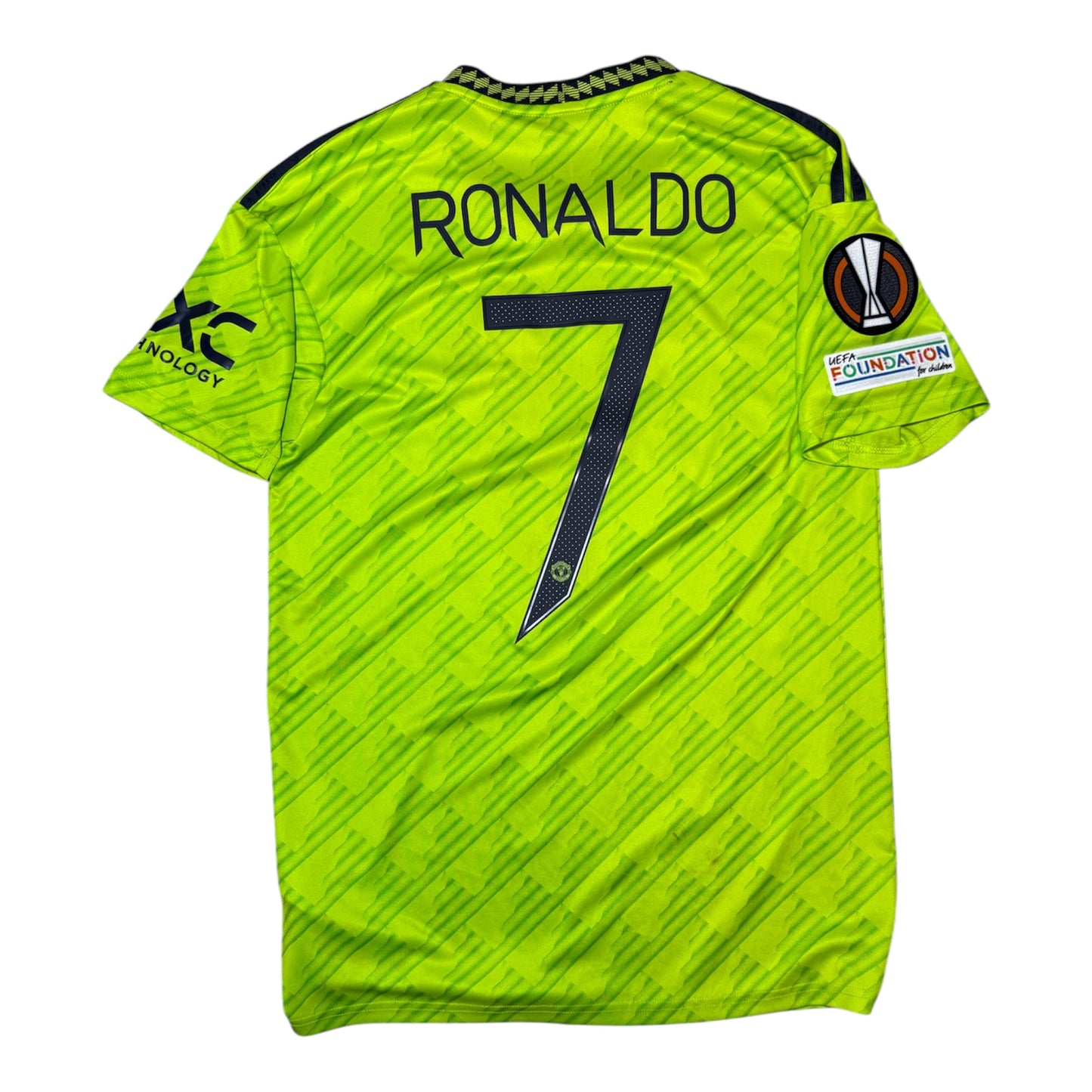Manchester United 2022/23 Third Trikot (Ausweichtrikot) – Cristiano Ronaldo #7 | Europa League | 10/10 (Größe S)