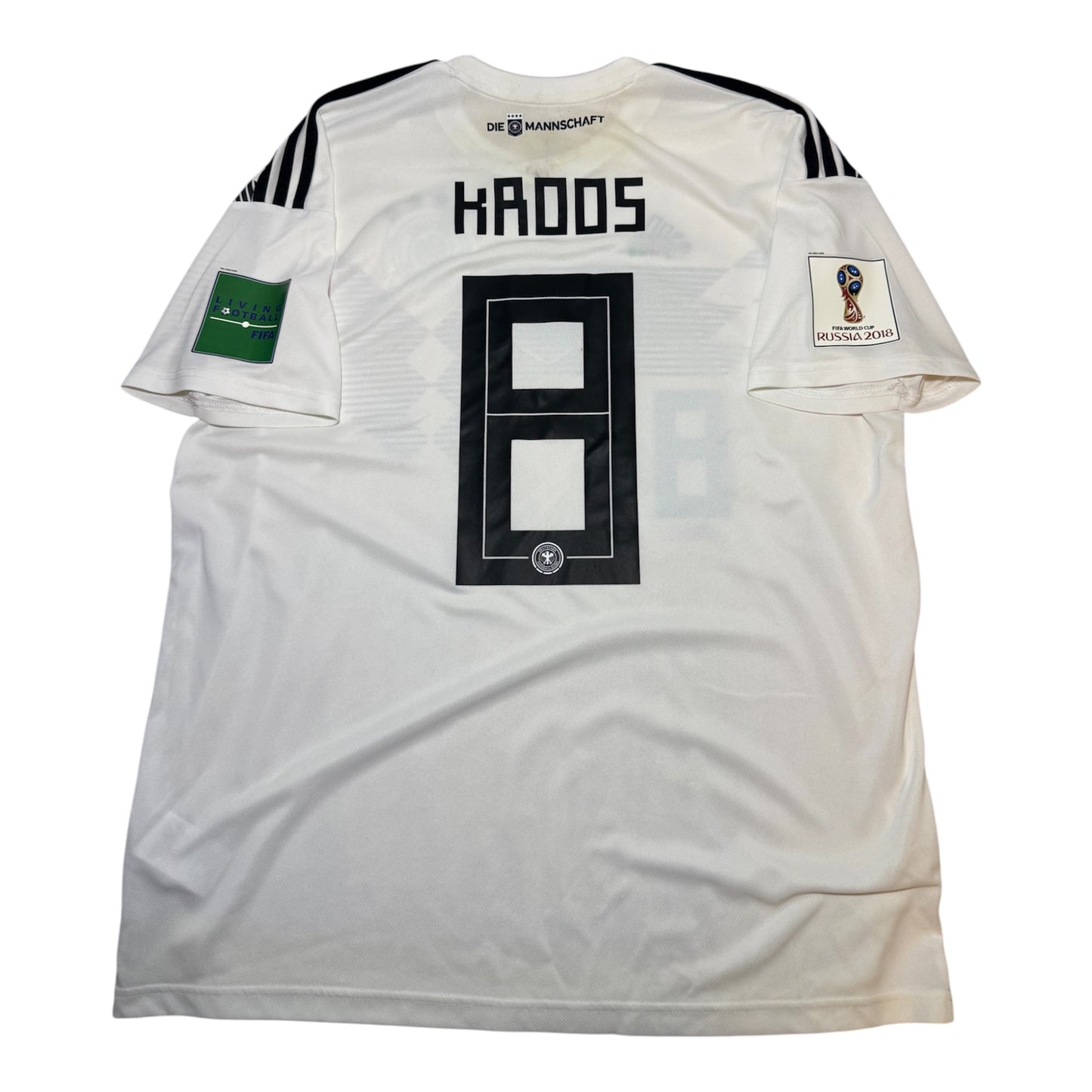 Deutschland 2018 WM Heimtrikot – Toni Kroos #8 | FIFA World Cup Russia | 7/10 (Größe XL)