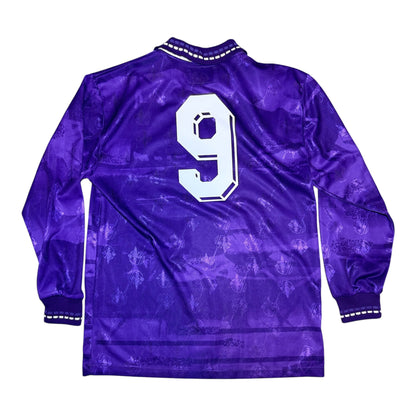 AC Fiorentina 1993/94 Heimtrikot – Gabriel Batistuta #9 | Langarm | 10/10 (Größe M–L)