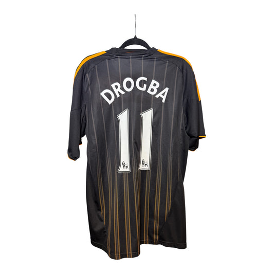 Chelsea 2010/11 away Trikot – Drogba #11 | Adidas | Größe L | 9.5/10