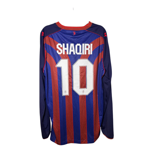 FC Basel 2025/26 Heimtrikot – Xherdan Shaqiri #10 | Langarm | 10/10 (Größe 3XL, fällt kleiner aus)