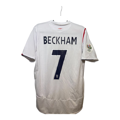 England 2006 WM Heimtrikot – Beckham #7 | Umbro | Größe M | 9/10