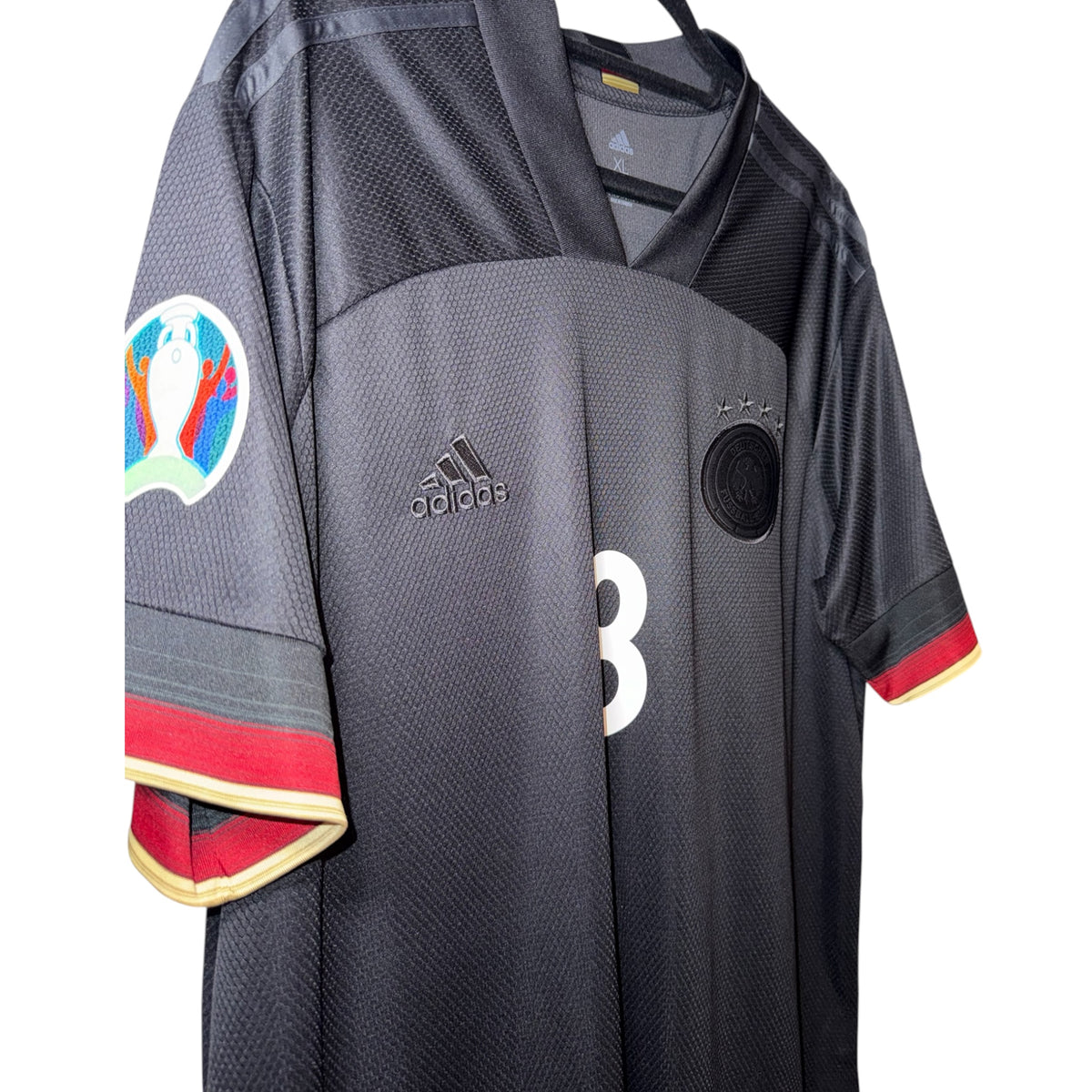 Deutschland EM 2020 Away – Toni Kroos #8 – Größe XL – Patches – Zustand 10/10
