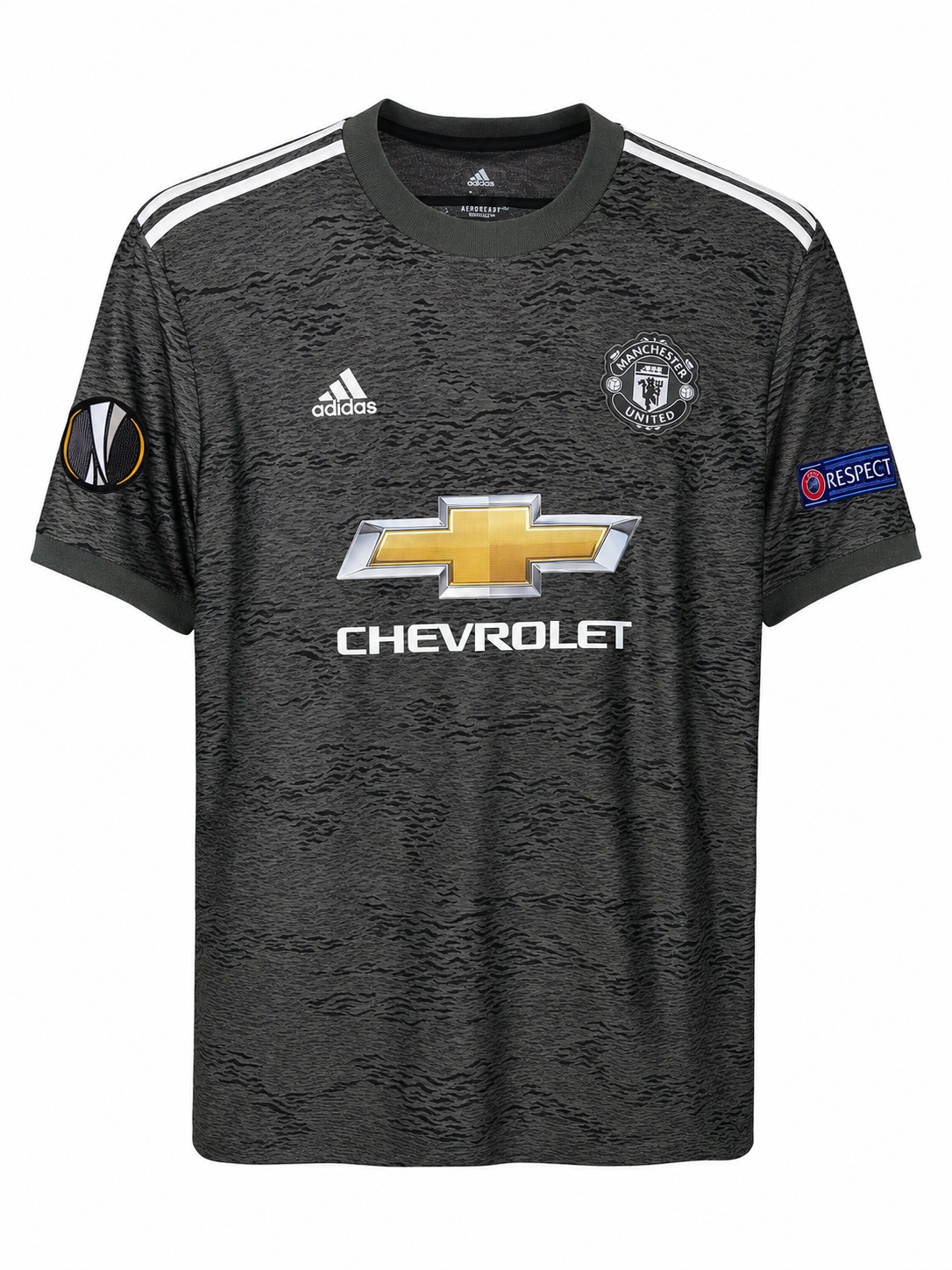 Manchester United 2020/21 Auswärtstrikot – Bruno Fernandes #18 | 10/10 (Größe XXL)