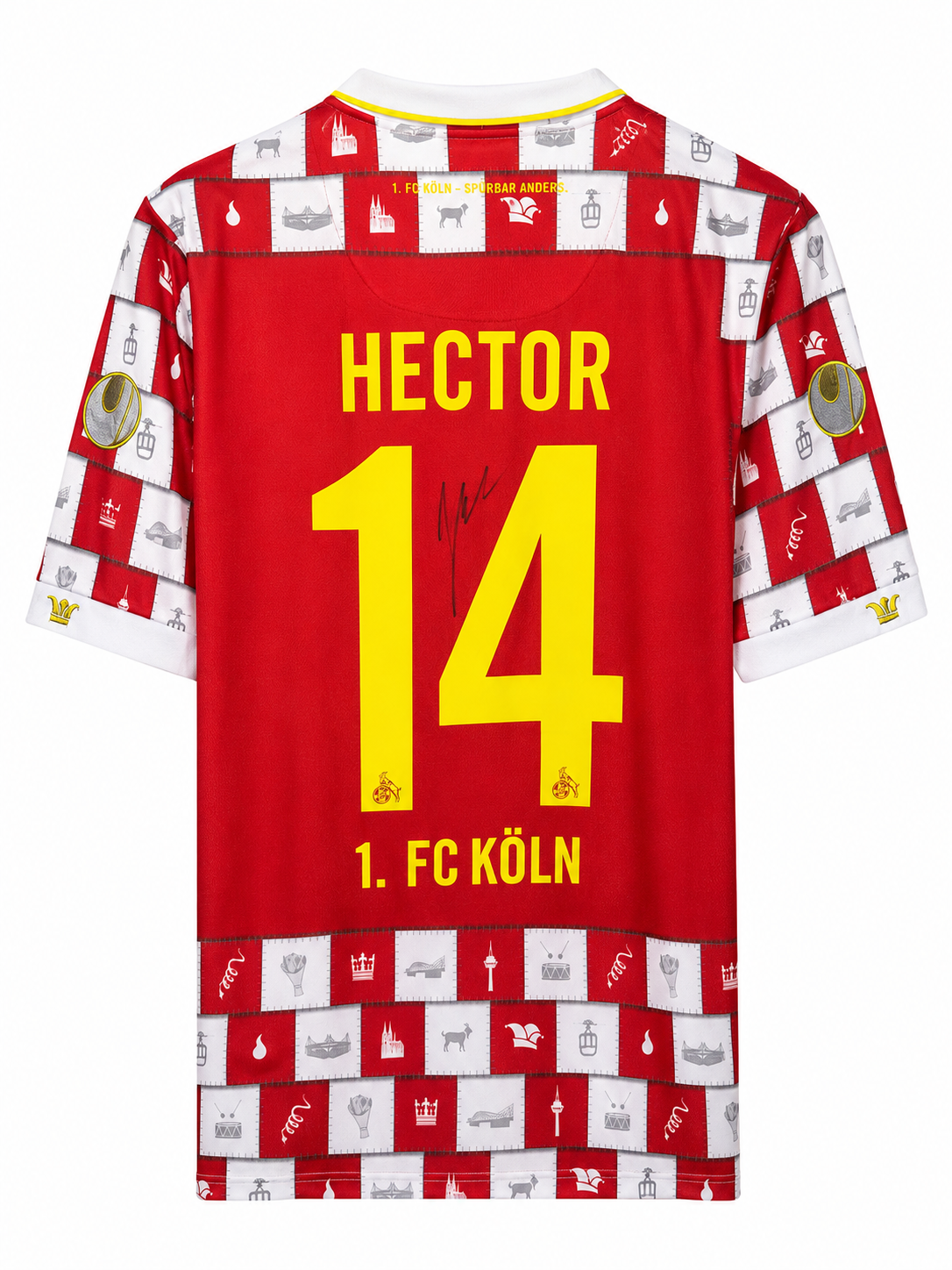 1. FC Köln 2024/25 Heimtrikot – Jonas Hector #14 | 10/10 (Größe XXL)