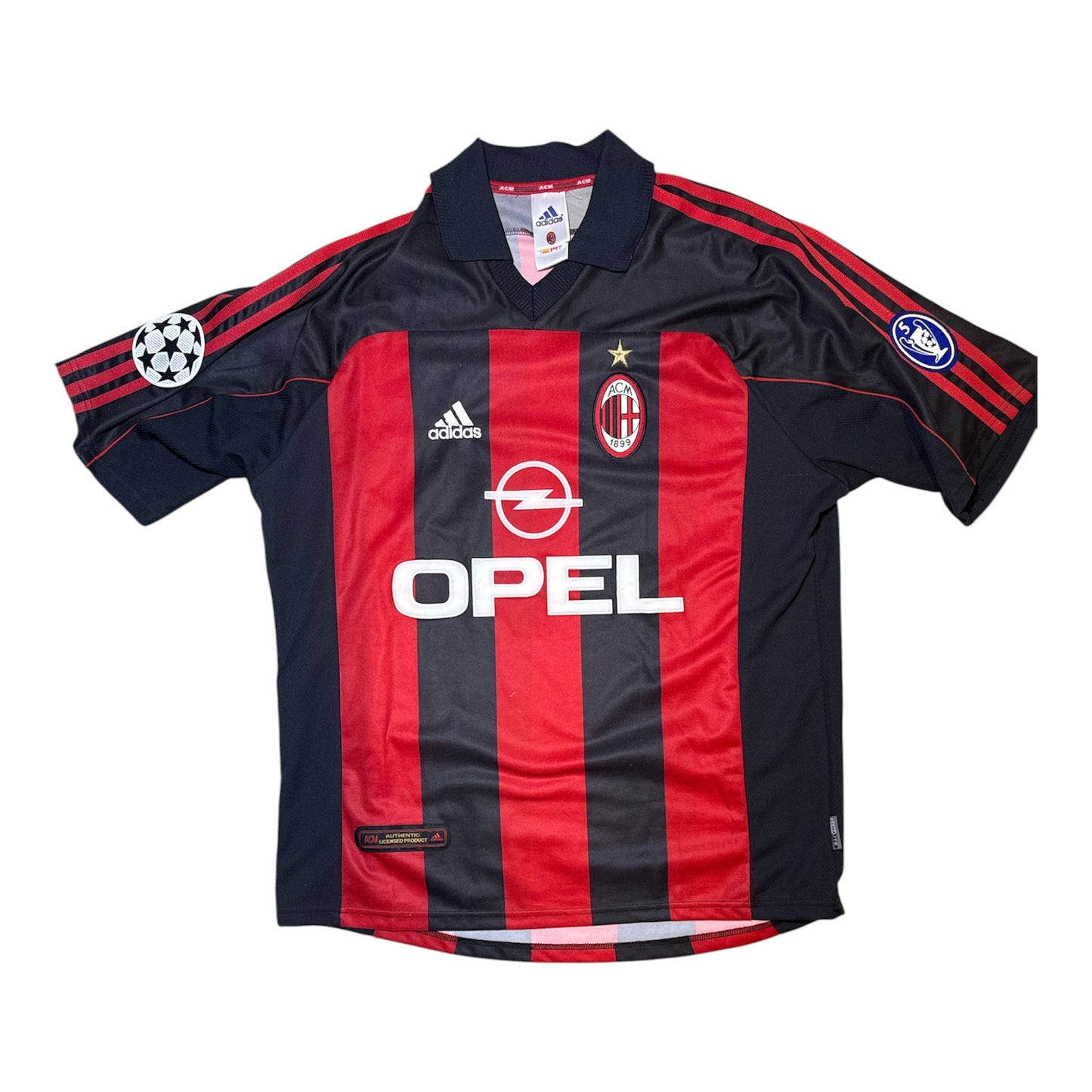 AC Milan 2000–2002 Heimtrikot – Paolo Maldini #3 | Champions League | Größe L | 10/10
