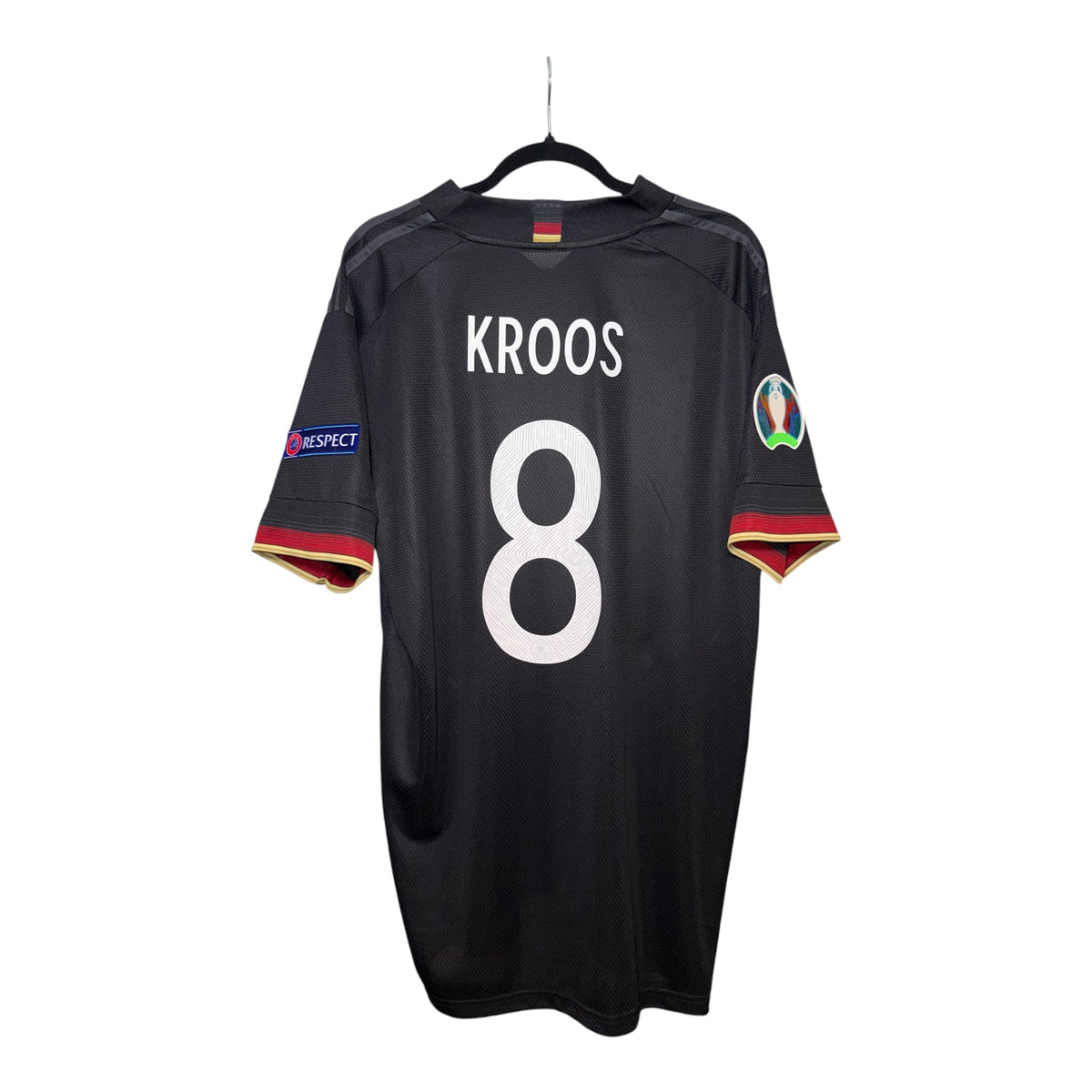 Deutschland EM 2020 Away – Toni Kroos #8 – Größe XL – Patches – Zustand 10/10