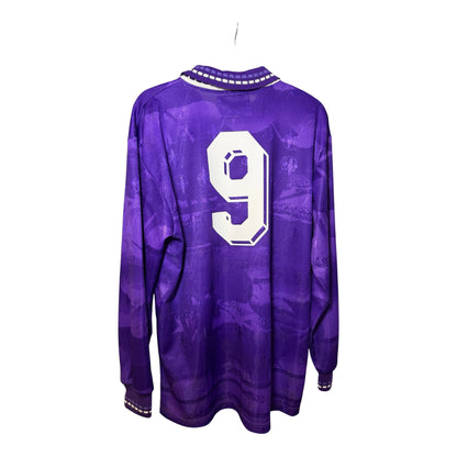 AC Fiorentina 1993/94 Heimtrikot – Gabriel Batistuta #9 | Langarm | 10/10 (Größe XL)
